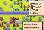 Advance Wars map and menu