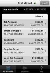 firstdirect iPhone App