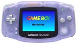 Game Boy Advance Clear Blue